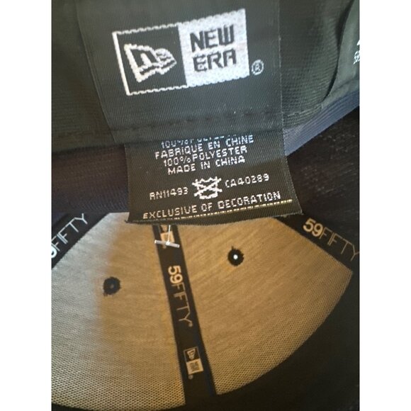 Frisco Roughriders Fitted Cap 7 3/8 Dark Blue Baseball Logo Embroidery - Picture 7 of 9